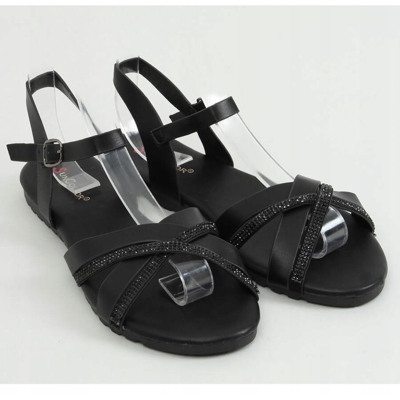 Sorte sandaler til kvinder 3160 Sort 1