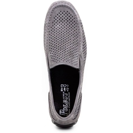 Polbut Herre loafers 2105P grå 1