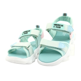 American Club Girls 'Green Sandals Green RL32/21 grøn 1