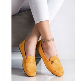 Fama Ruskind Espadrilles Med Ornament gul 2