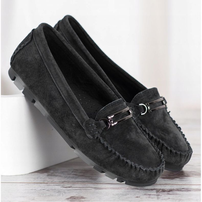 Filippo Læder loafers sort 1
