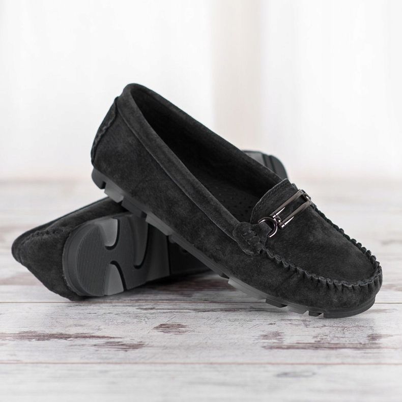 Filippo Læder loafers sort 2