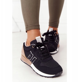 Sportssko til kvinder Sneakers Sort Maddie brun 2