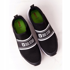 Sportssko Slip-On Memory Foam Big Star HH274536 Sort 2
