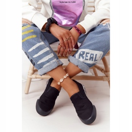 Dame Sneakers Slip-on Big Star HH274012 Sort 2