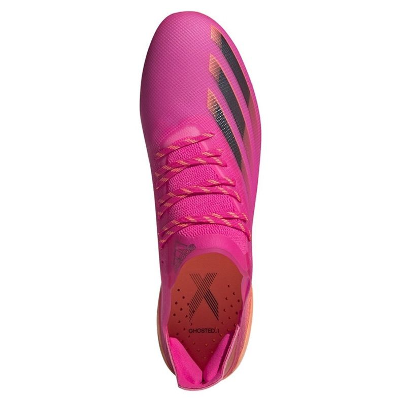 Adidas X Ghosted.1 Ag M FW6976 fodboldstøvler lyserød lyserød 2