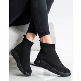 SHELOVET Sorte Slip-On sneakers 2