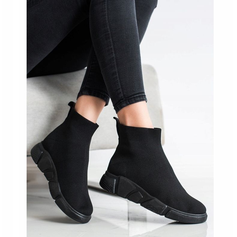 SHELOVET Sorte Slip-On sneakers 2