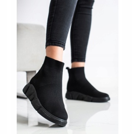SHELOVET Sorte Slip-On sneakers 1