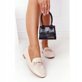 PS1 Klassiske kvinders Beige Eloquence loafers 2