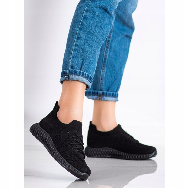 MCKEYLOR Slip-On sportssko sort 1