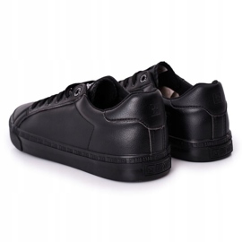 Mænds Big Star HH174035 sorte sneakers 1