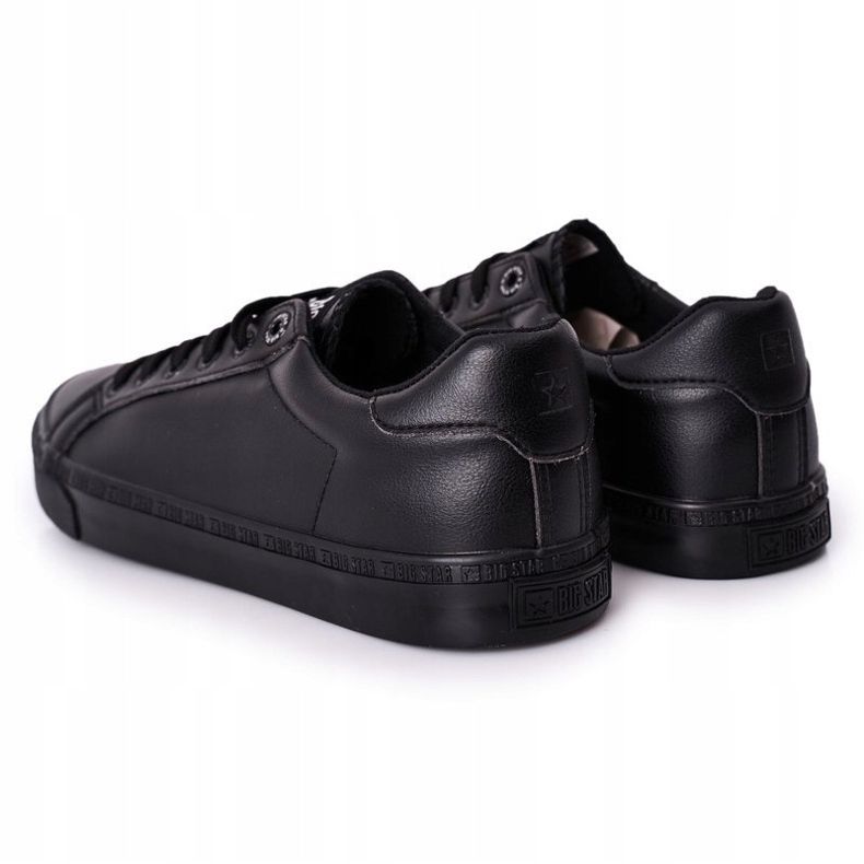 Mænds Big Star HH174035 sorte sneakers 1