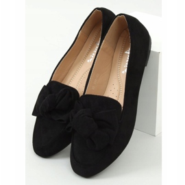 Sorte loafers med sløjfe 88-382 Sort 1