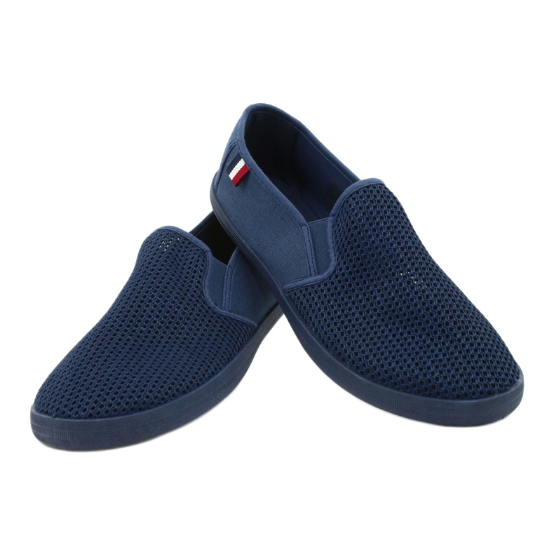 NEWS Tommy Marineblå Sneakers 21MN02-3636 3