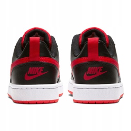 Nike Court Borough Low 2 Jr BQ5448-007 sko sort 1