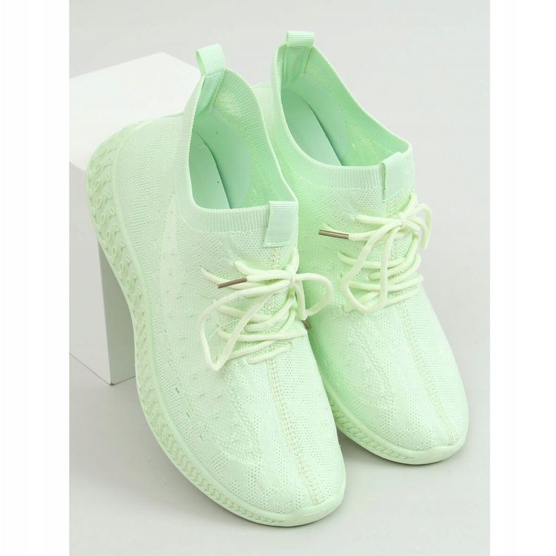 Mintstrømper 7819 LT.GREEN grøn 1