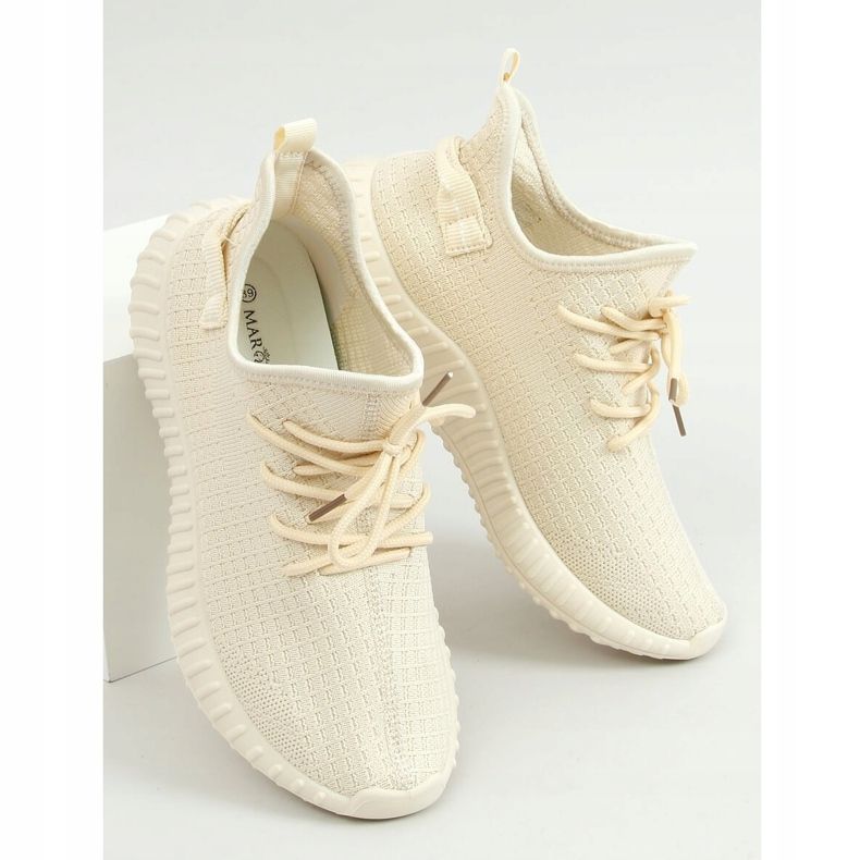 Beige sportsstrømper 7817 LT.BEIGE 1