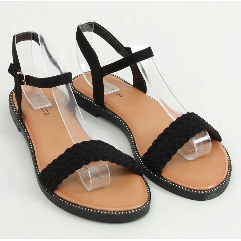 Sorte kvinders sandaler WL061 Sort 1