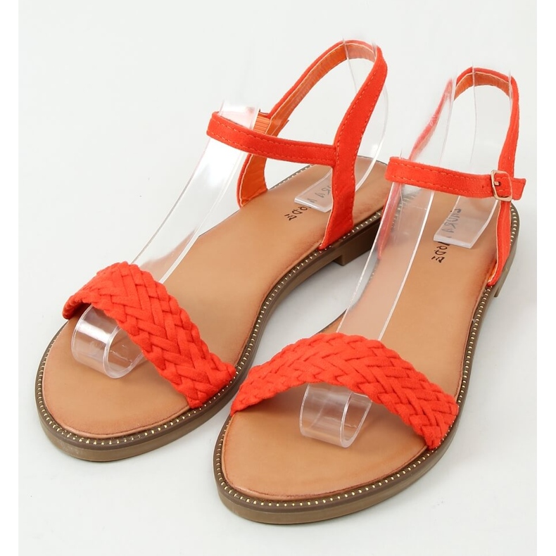 Orange damesandaler WL061 Orange 1