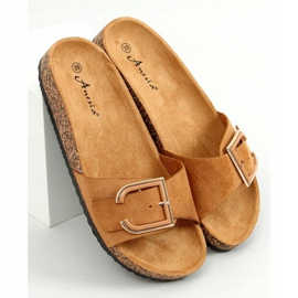 Camel N-111 Camel kork hjemmesko brun 1