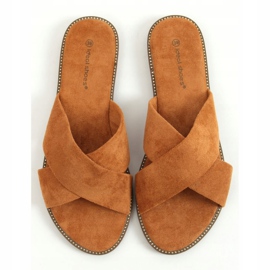 Cross -tøfler til kvinder Camel 5143 Camel brun 1