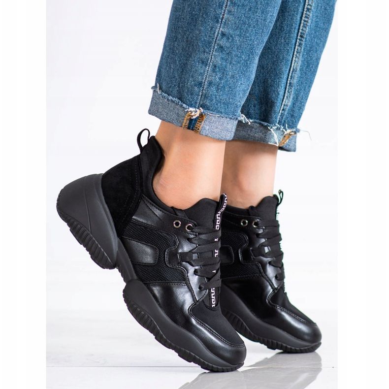 Weide Sorte sneakers 1