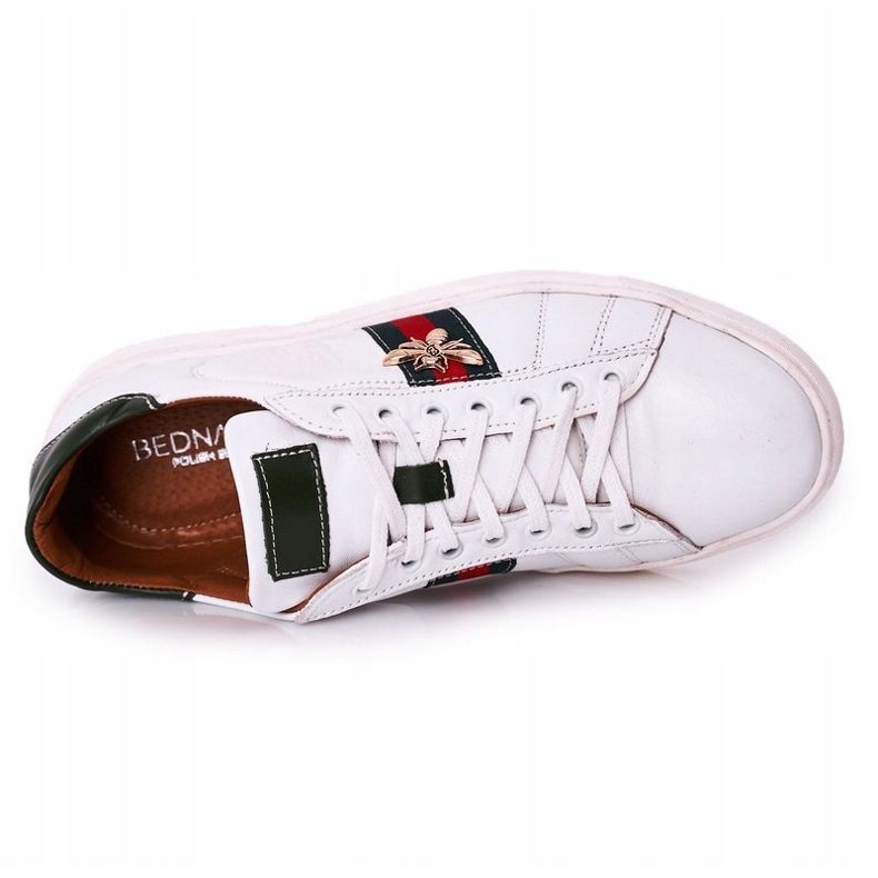 Bednarek Polish Shoes Herresko Sko Sneakers Bednarek Hvid 1