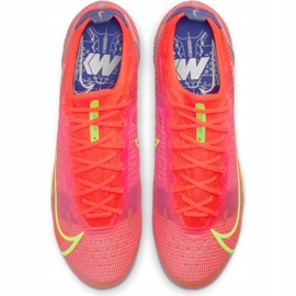 Nike Mercurial Vapor 14 Elite Fg M CQ7635 600 fodboldsko grøn, lyserød lyserød 1