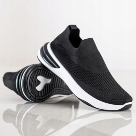 SHELOVET Slip-on sneakers sort 1