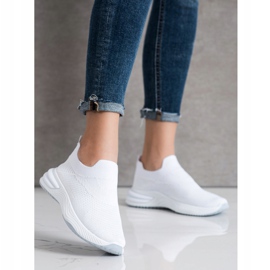 SHELOVET Slip-on sneakers hvid 1