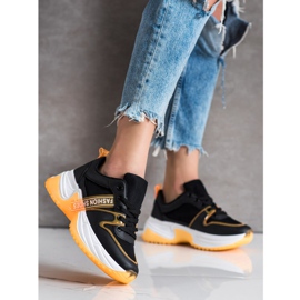 SHELOVET Sneakers Med Mesh Mode Sko sort 1
