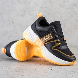 SHELOVET Sneakers Med Mesh Mode Sko sort 2