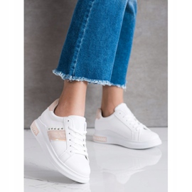 SHELOVET Hvide sneakers 1