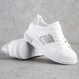 SHELOVET Hvide sneakers 1