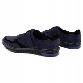 Polbut Casual sko til mænd 2102 marineblå sort marine blå 1