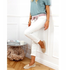 Beige openwork lords DY-09 Apricot 1