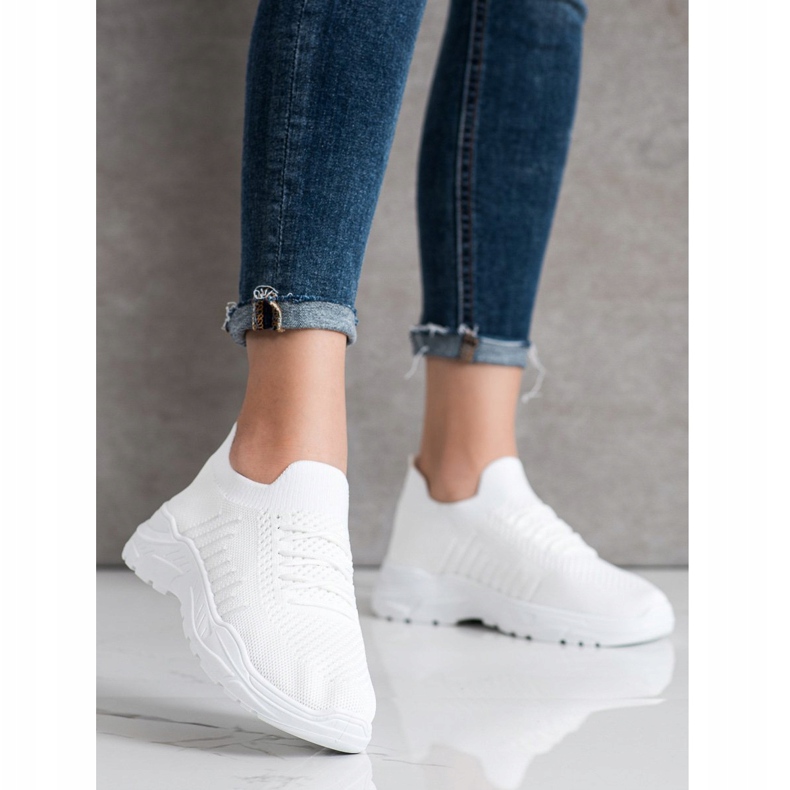 Sweet Shoes Casual Slip On Sneakers hvid 2
