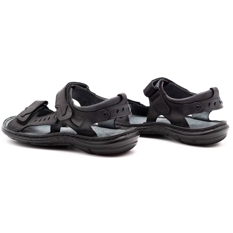 Polbut Sorte sandaler 277 1