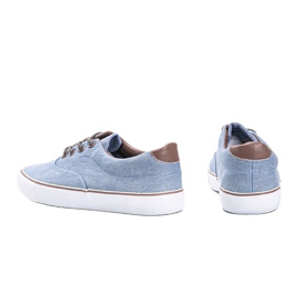 Manhattan blå sneakers til kvinder 1