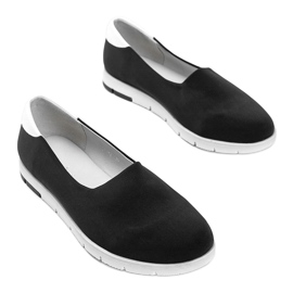 Varme sorte sneakers til kvinder 1