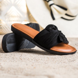 Vinceza sandaler i ruskind sort 1