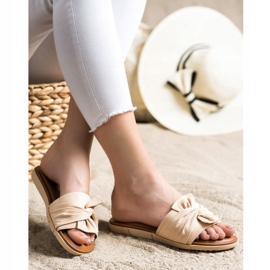 Vinceza sandaler i ruskind beige 2