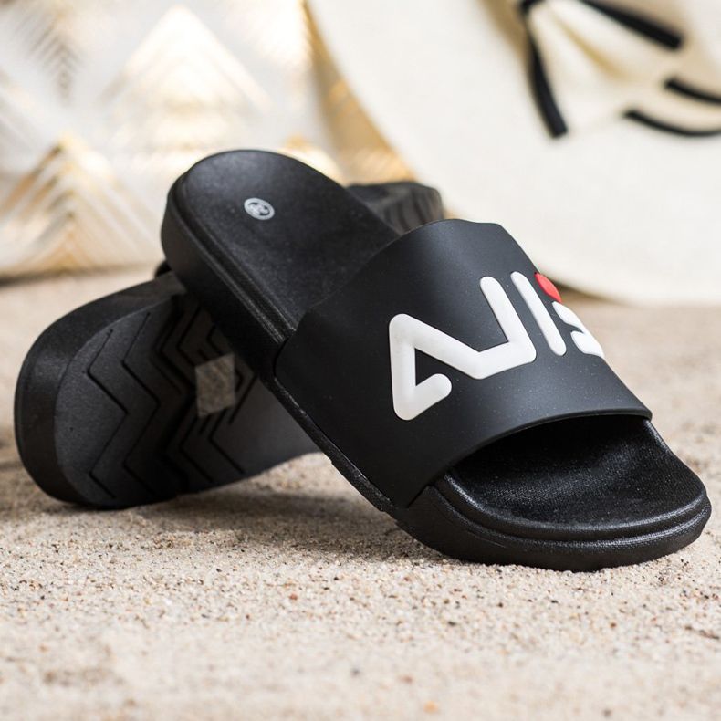 SHELOVET Komfortable flip-flops sort 1