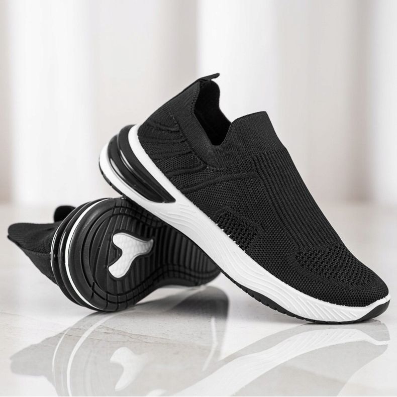 SHELOVET Openwork Slip-on sneakers sort 1