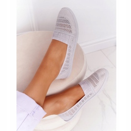 Openwork Slip-On Grey Chillout Sneakers grå 1