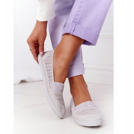 Openwork Slip-On Grey Chillout Sneakers grå 2