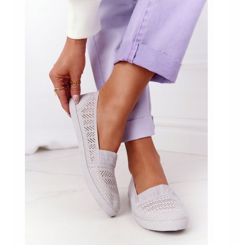 Openwork Slip-On Grey Chillout Sneakers grå 2