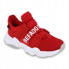 Befado ungdomssko 516Q064 Rød 1