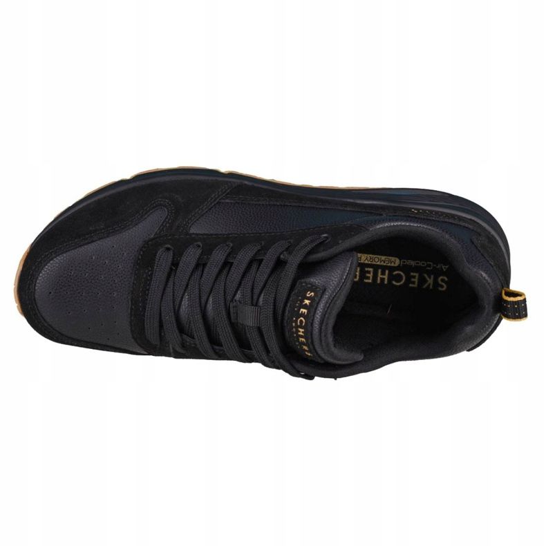 Skechers Uno-Solid Air W 155132-BBK Sko sort 2